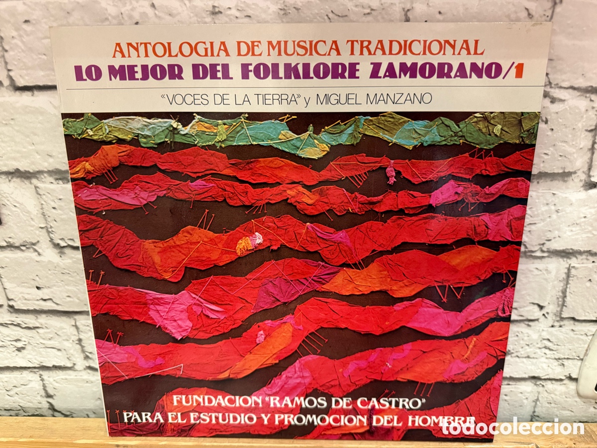 Discos de vinilo: Lo Mejor Del Folklore Zamorano. Voces de la tierra y miguel manzano. Lp vinilo buen estado