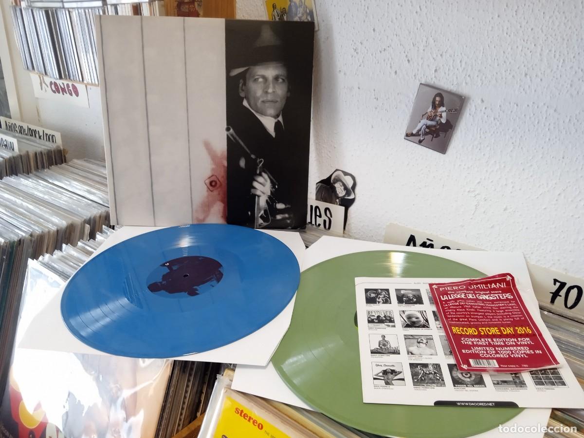 Discos de vinilo: Piero Umiliani &ndash; La Legge Dei Gangsters. Doble lp ed. Lim. Italia 2016 de lp 1969. gatefold. Dagored