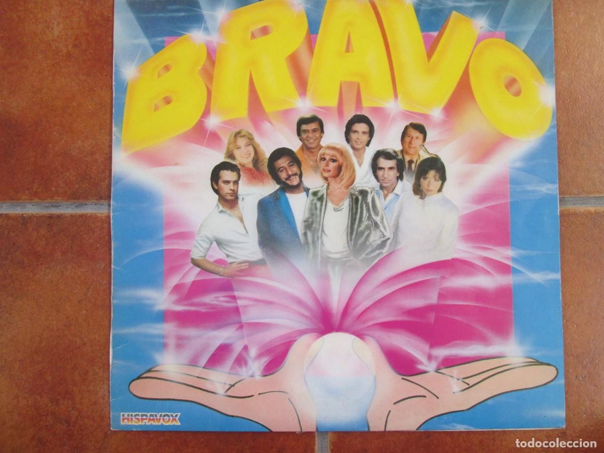 Discos de vinilo: BRAVO - LP, ed espa&ntilde;ola 12&rdquo; 1982. Raffaella Carr&aacute;, Alaska, Mari Trini. Magn&iacute;fico estado (VG+/NM)