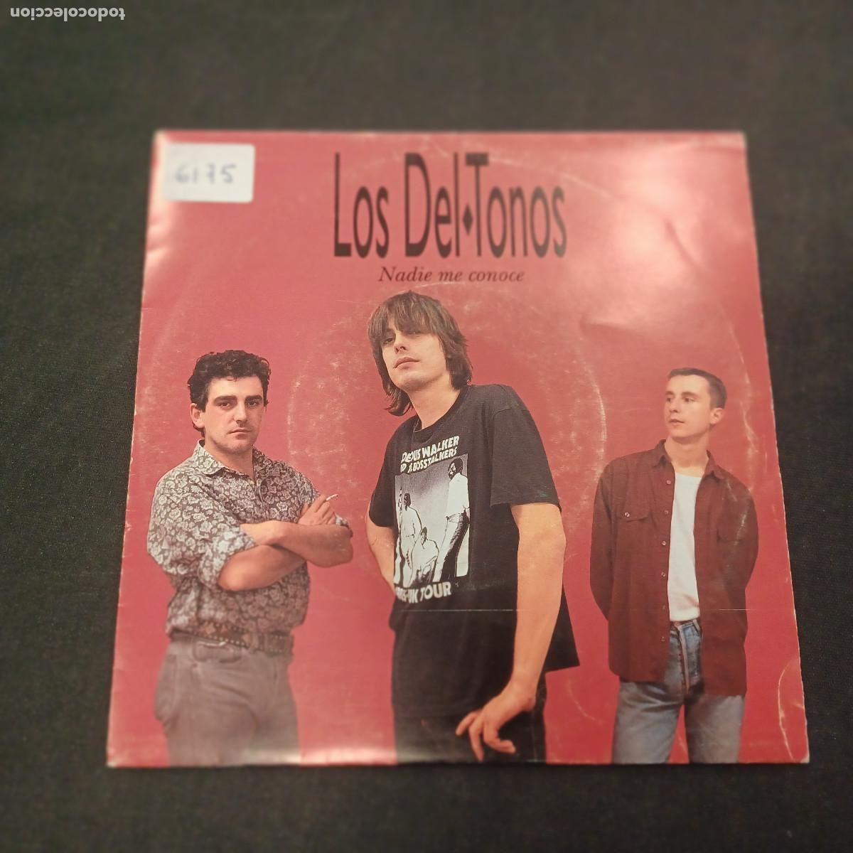 Discos de vinilo: LOS DEL TONOS/NADIE ME CONOCE/SINGLE. - Foto 1