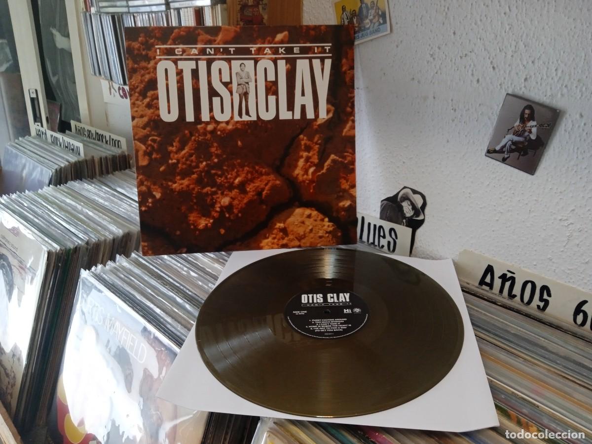 Discos de vinilo: Otis Clay &ndash; I Can't Take It. Lp reed usa 2012 de lp 1977. Vinilo color. Sello hi records. Fat possum