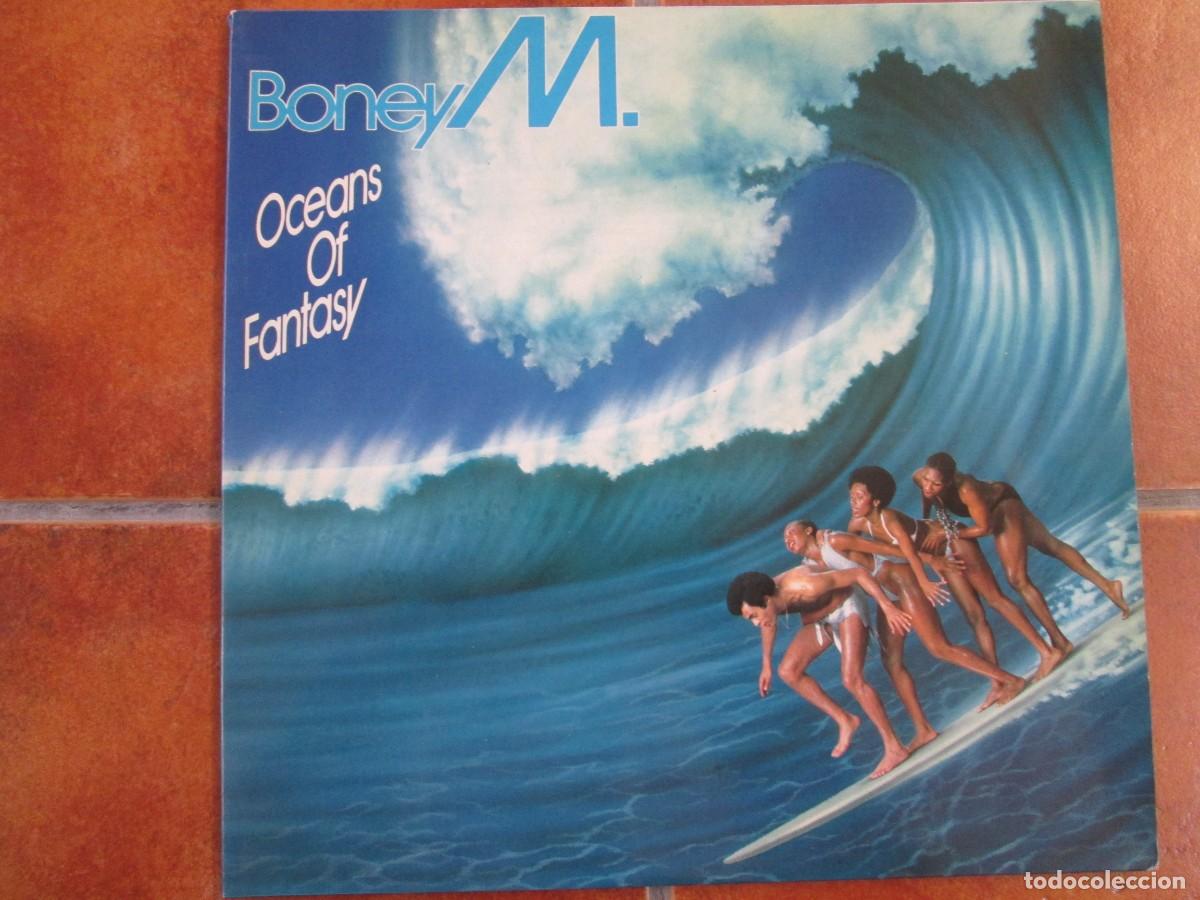Discos de vinilo: BONEY M - Oceans of Fantasy. LP ed espa&ntilde;ola 12&rdquo; 1979. Carpeta desplegable Raras labels. Impecable NM