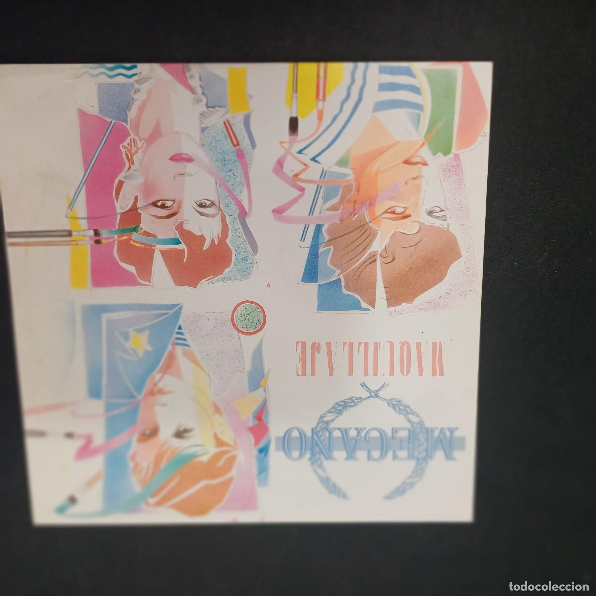 Discos de vinilo: MECANO/MAQUILLAJE/SINGLE.