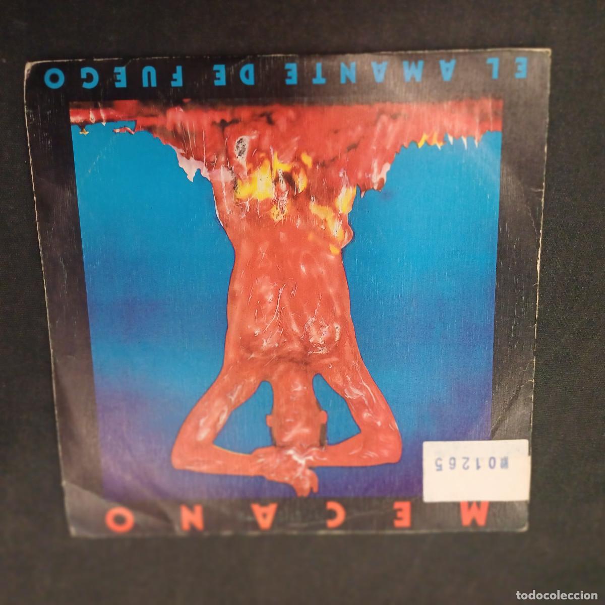 Discos de vinilo: MECANO/EL AMANTE DE FUEGO/SINGLE PROMOCIONAL.