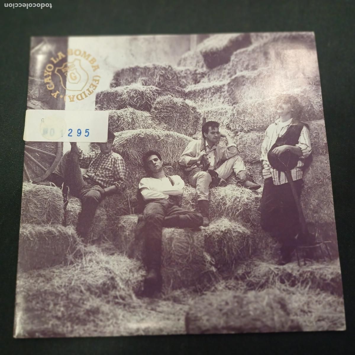 Discos de vinilo: HOMBRES G/Y CAYO LA BOMBA FETIDA/SINGLE.