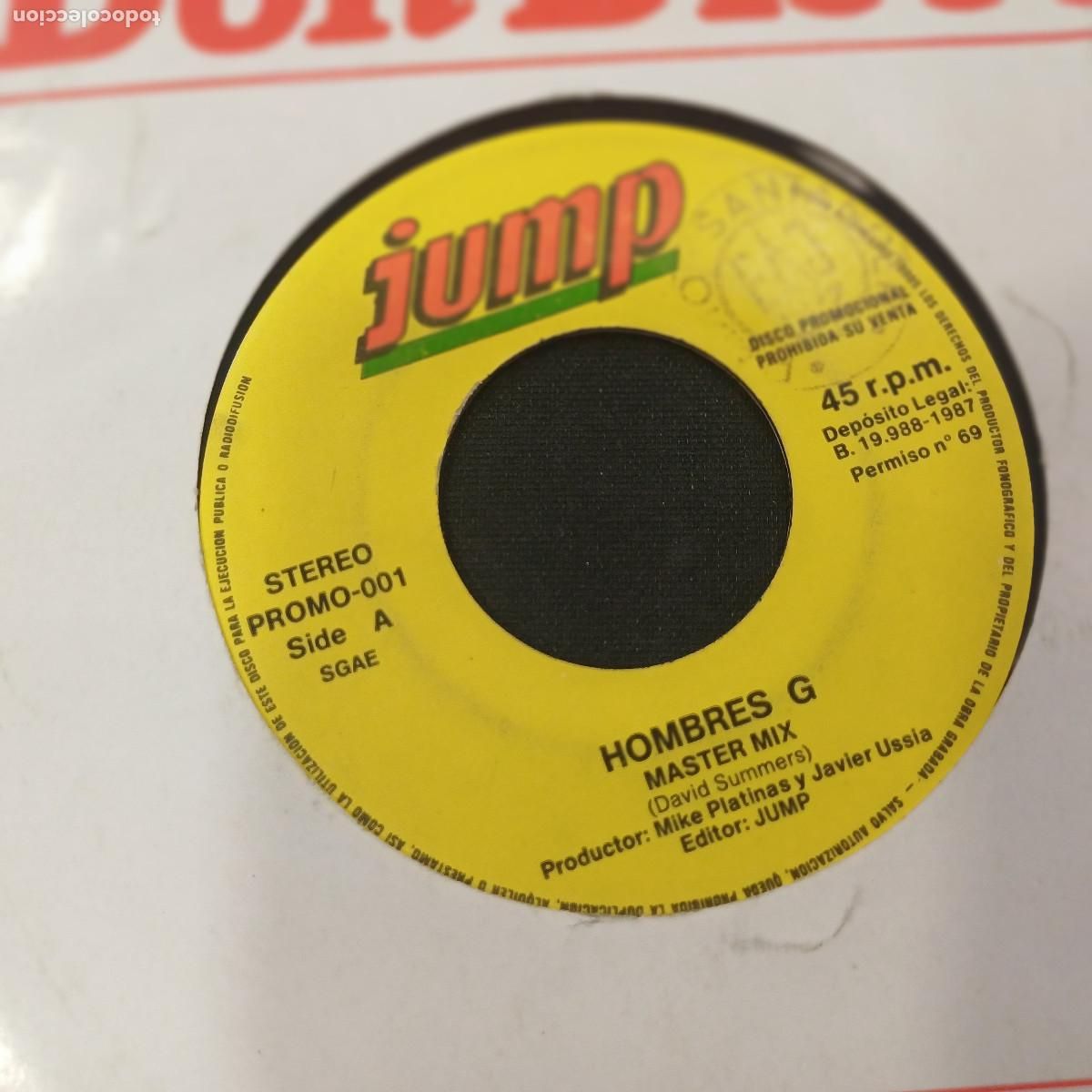 Discos de vinilo: HOMBRES G/MASTER MIX/SINGLE PROMOCIONAL. - Foto 2