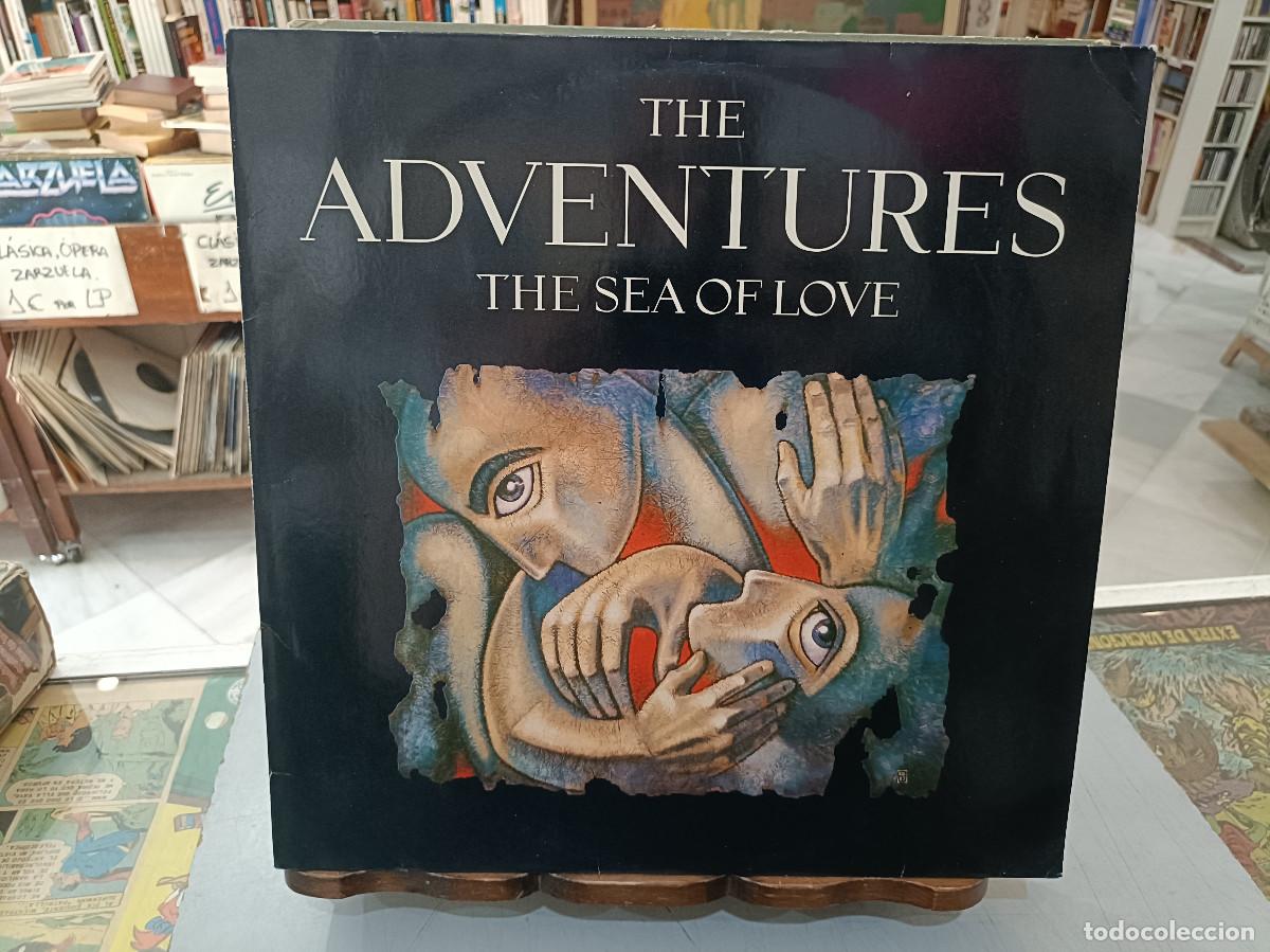 Discos de vinilo: The Adventures - The Sea Of Love - LP. sello Elektra 1988