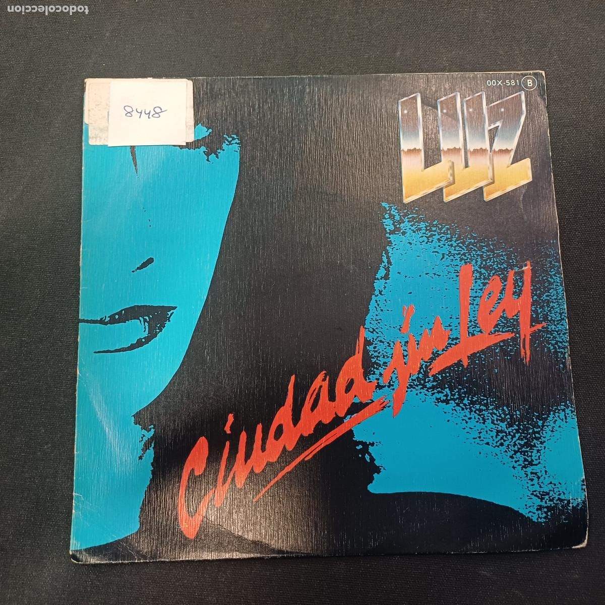 Discos de vinilo: LUZ/CIUDAD SIN LEY/SINGLE PROMOCIONAL.