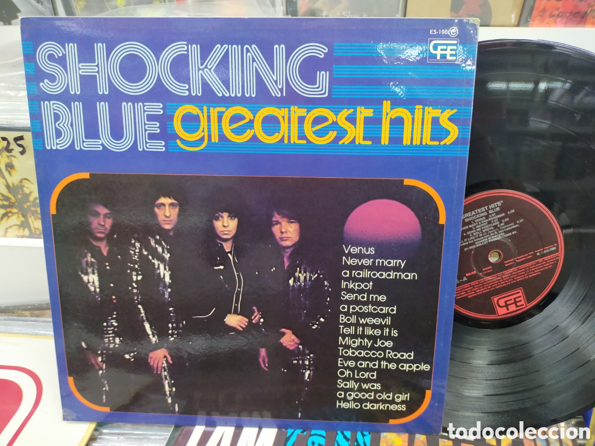 Discos de vinilo: Shocking blue LP greatest hits Espa&ntilde;a 1983