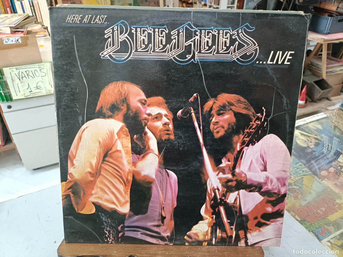 Discos de vinilo: Bee Gees - Bee Gees ... Live - Doble LP. sello RSO 1977