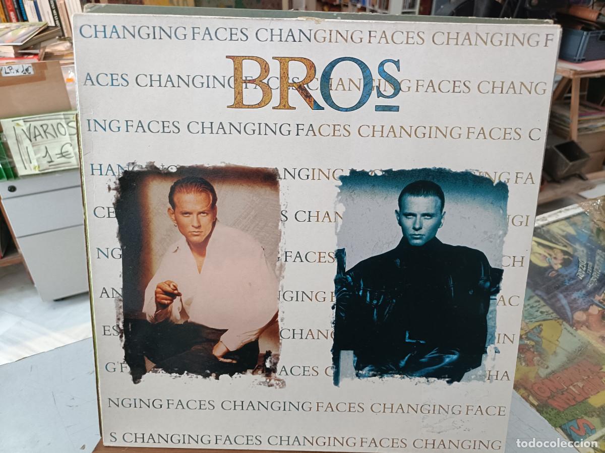 Discos de vinilo: Bross - Changing Faces - LP. sello CBS / Sony 1991