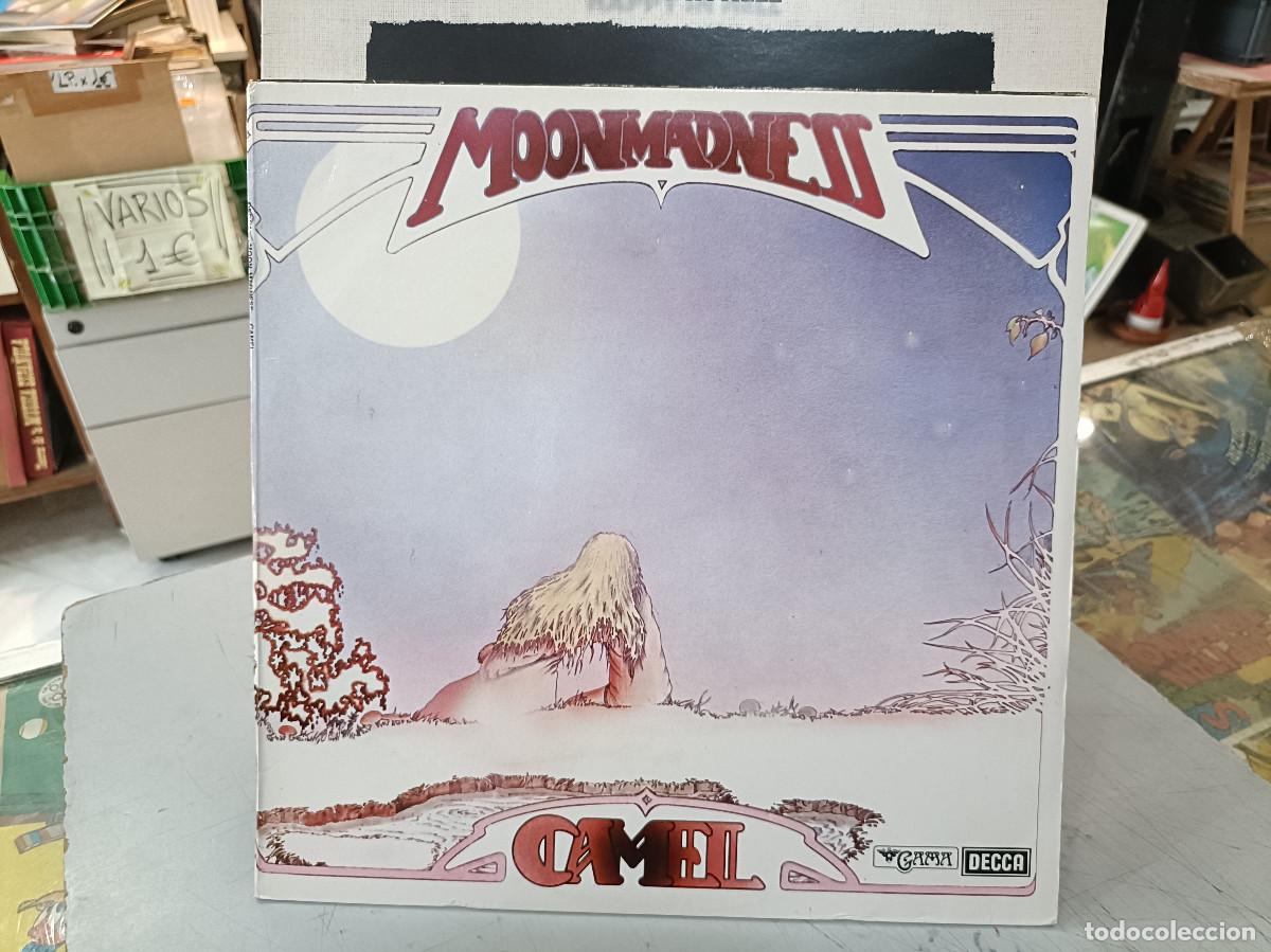 Discos de vinilo: Camel - Moon Madness - LP. sello DECCA 1990