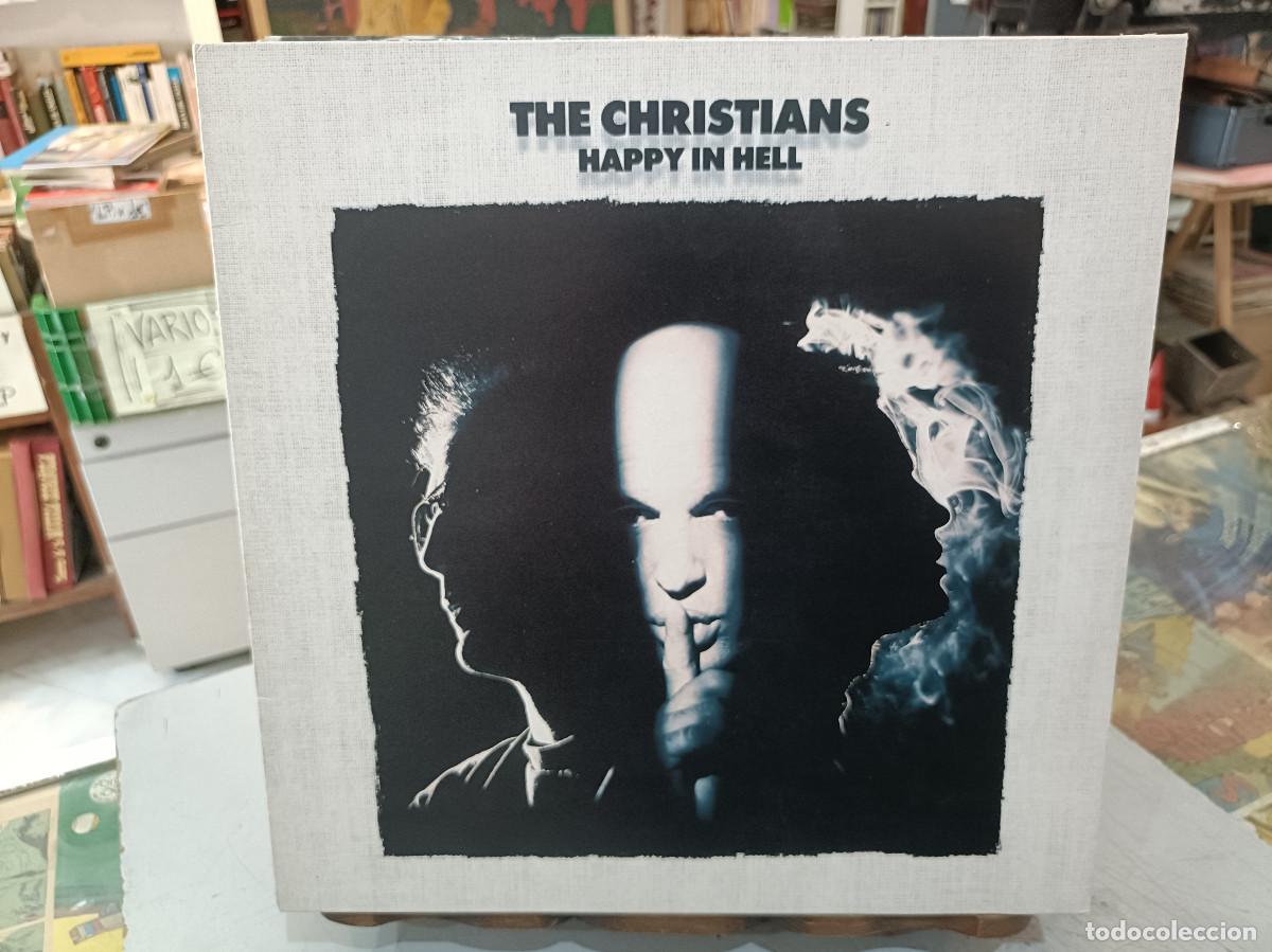Discos de vinilo: The Christians - Happy In Hell - LP. sello Island 1992