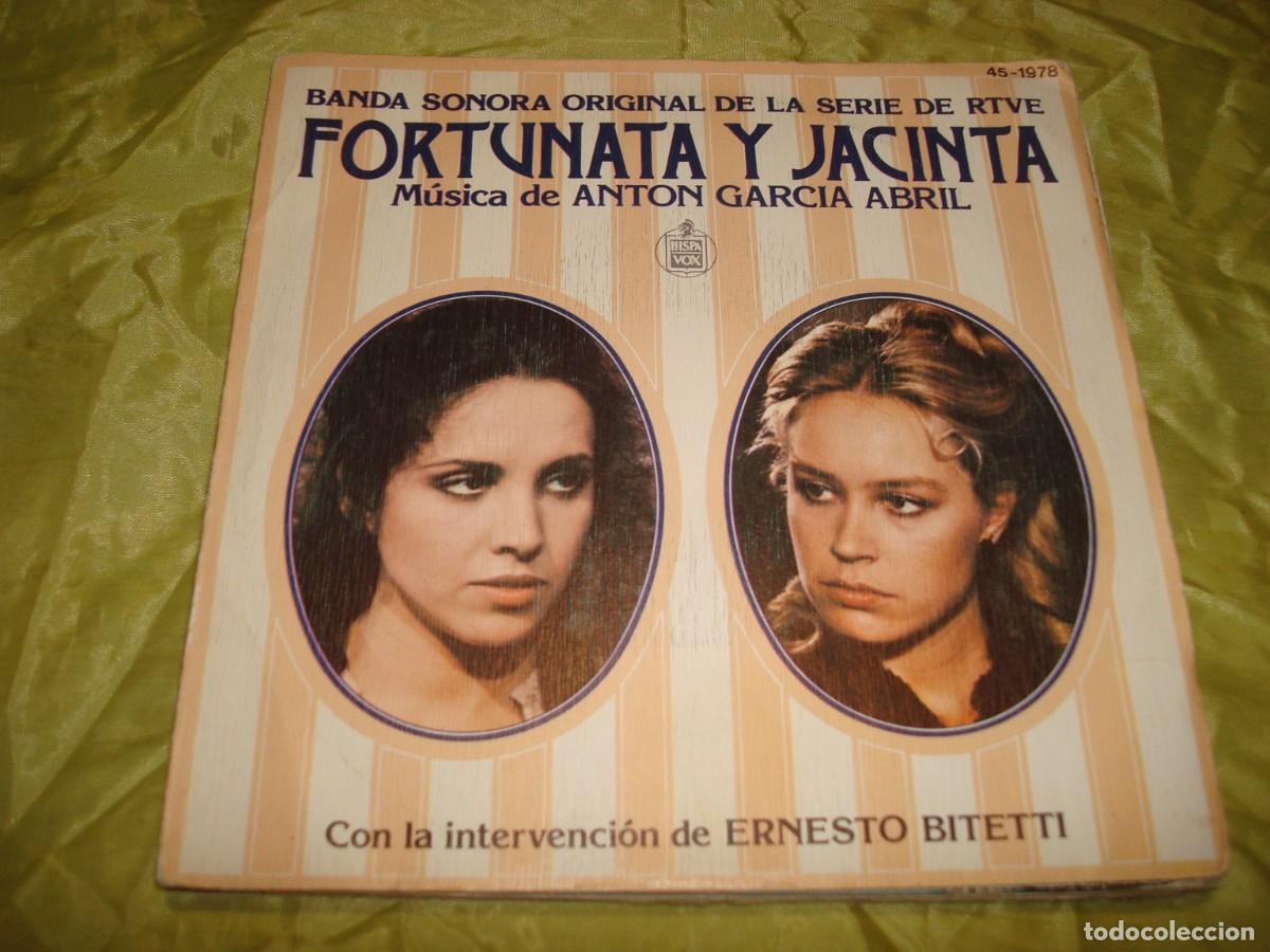 Discos de vinilo: FORTUNATA Y JACINTA. GUITARRA ERNESTO BITETTI. BSO. HISPAVOX, 1980