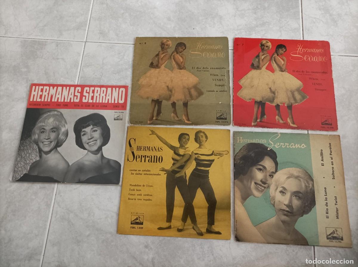 Discos de vinilo: Hermanas Serrano lote eps-LEER-