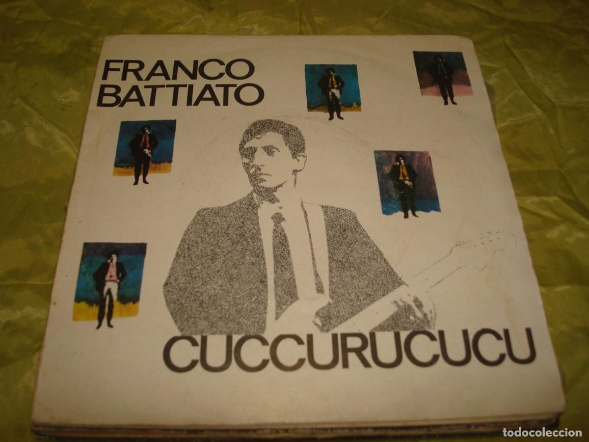 Vinyl-Schallplatten: FRANCO BATTIATO. CUCCURUCUCU / SEGNALI DI VITA. 3MI, 1981. SPAIN. IMPECABLE(#)