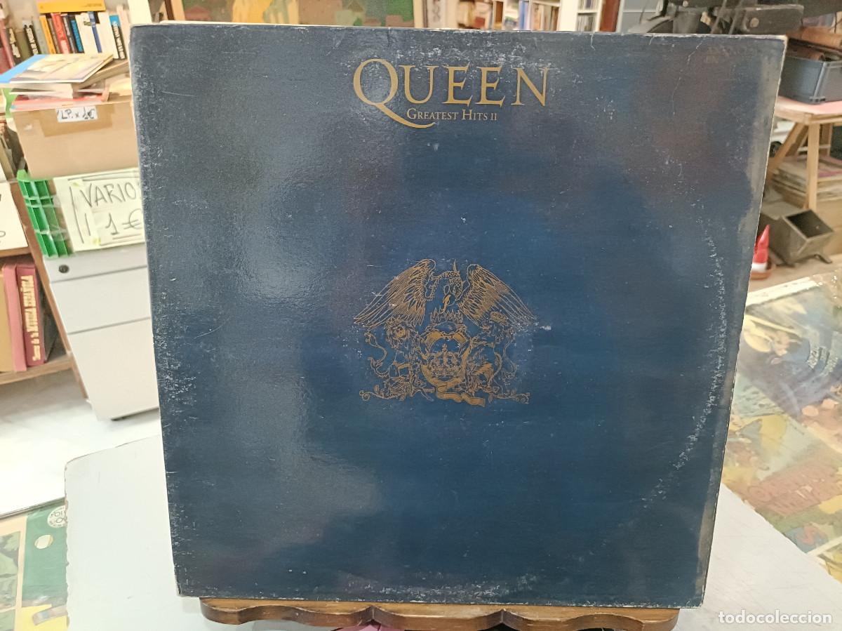 Discos de vinilo: Queen - Greatest Hits II - Doble LP. sello Parlophone 1986