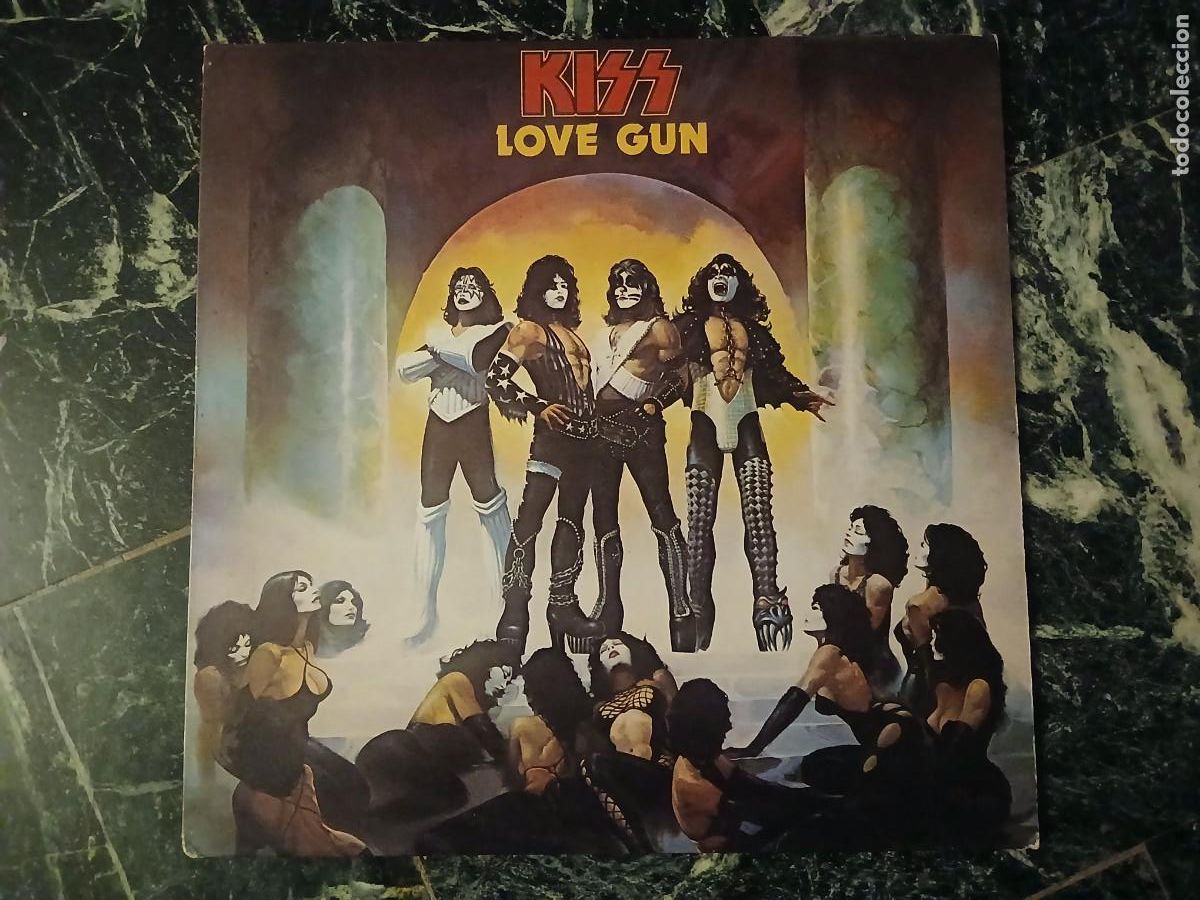Discos de vinilo: Kiss - Love gun (1977)