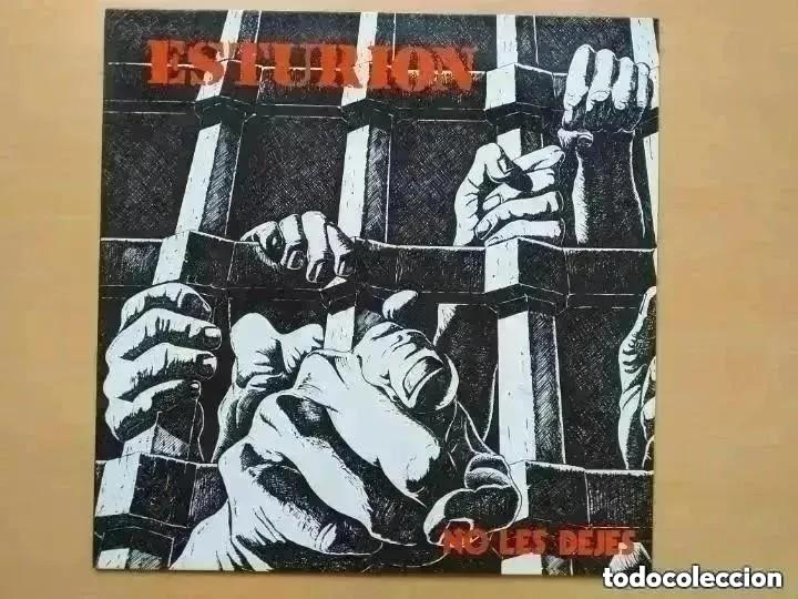 Discos de vinilo: ESTURION - NO LES DEJES (LP) 1990 - Foto 1