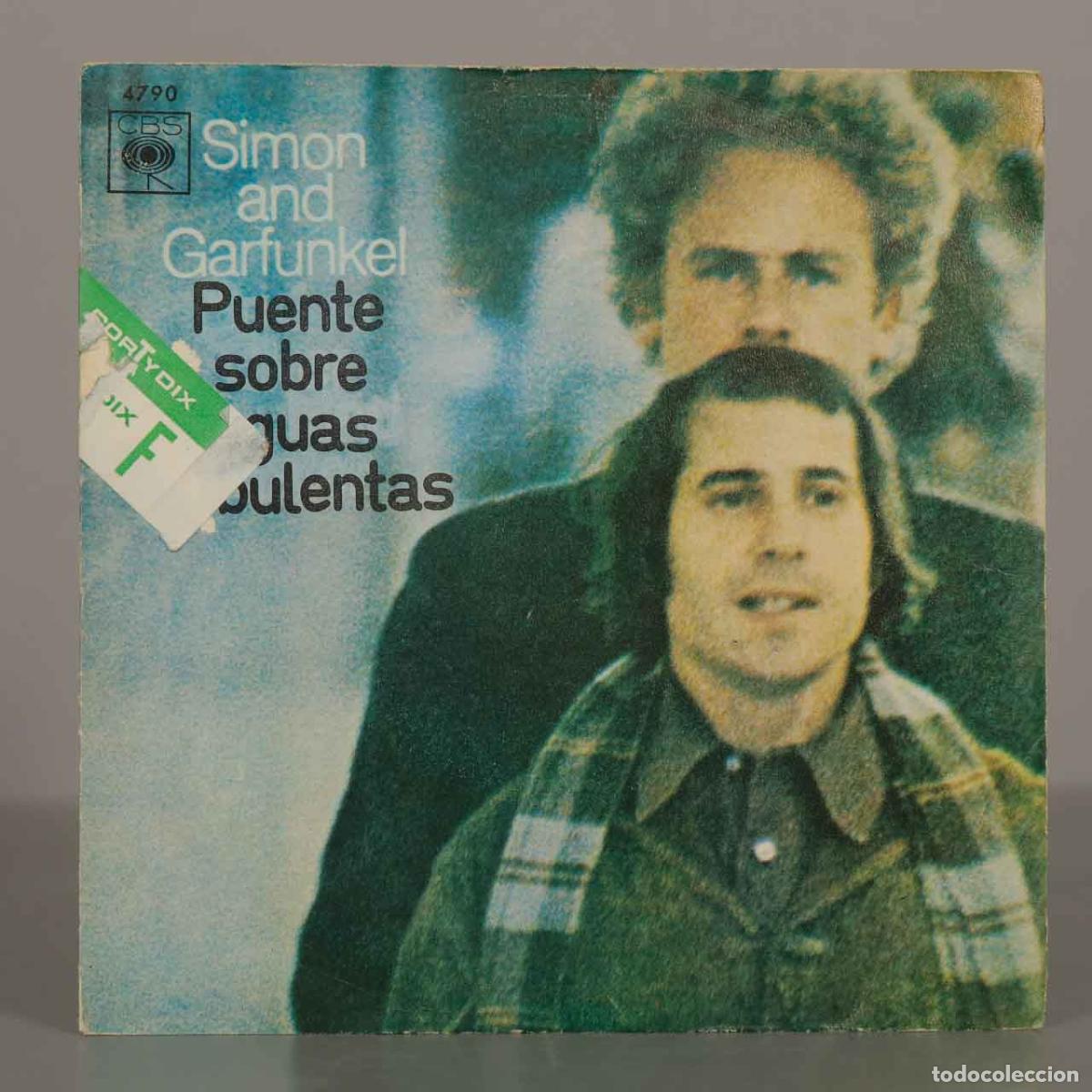Discos de vinilo: SINGLE. Puente Sobre Aguas Turbulentas - Simon and Garfunkel