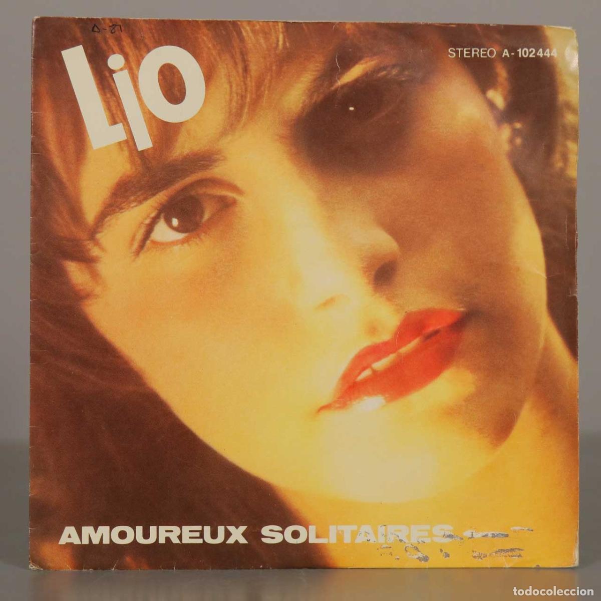 Discos de vinilo: SINGLE. Amoureux Solitaires - Petite Amazone - Lio