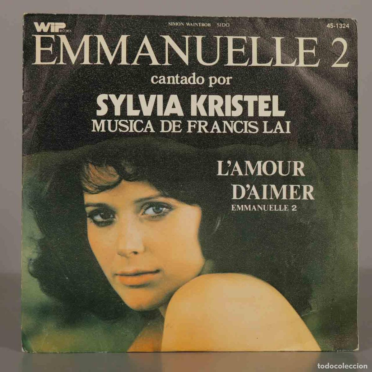Discos de vinilo: SINGLE. Emmanuelle 2 - Sylvia Kristel, Francis Lai - WIP Records