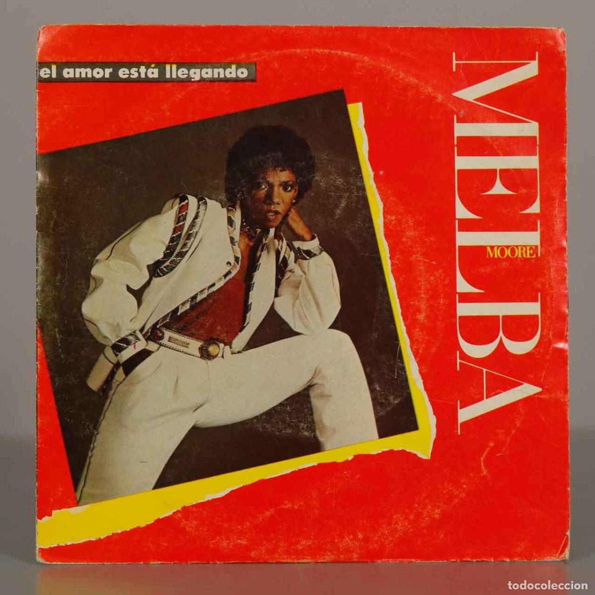 Discos de vinilo: SINGLE. El Amor Est&aacute; Llegando - Melba Moore