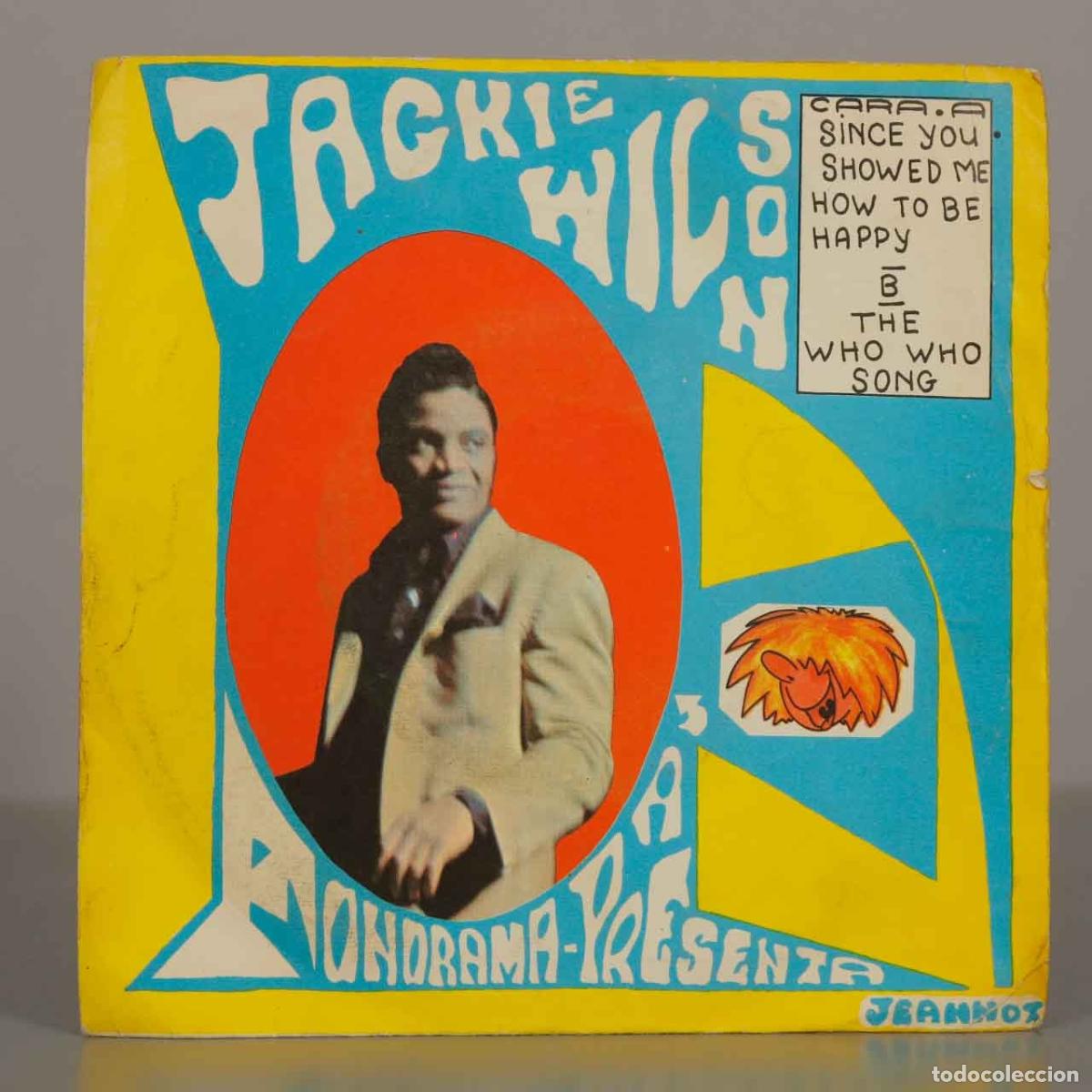 Discos de vinilo: SINGLE. Since You Showed Me How To Be Happy / The Who Who Song - Jackie Wilson - Decca, Fonorama