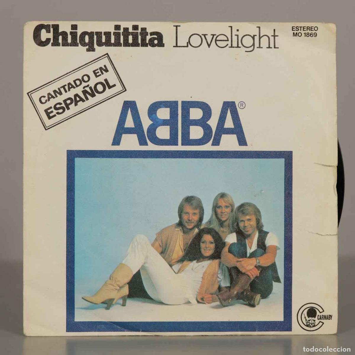 Discos de vinilo: SINGLE. Chiquitita / Lovelight - ABBA