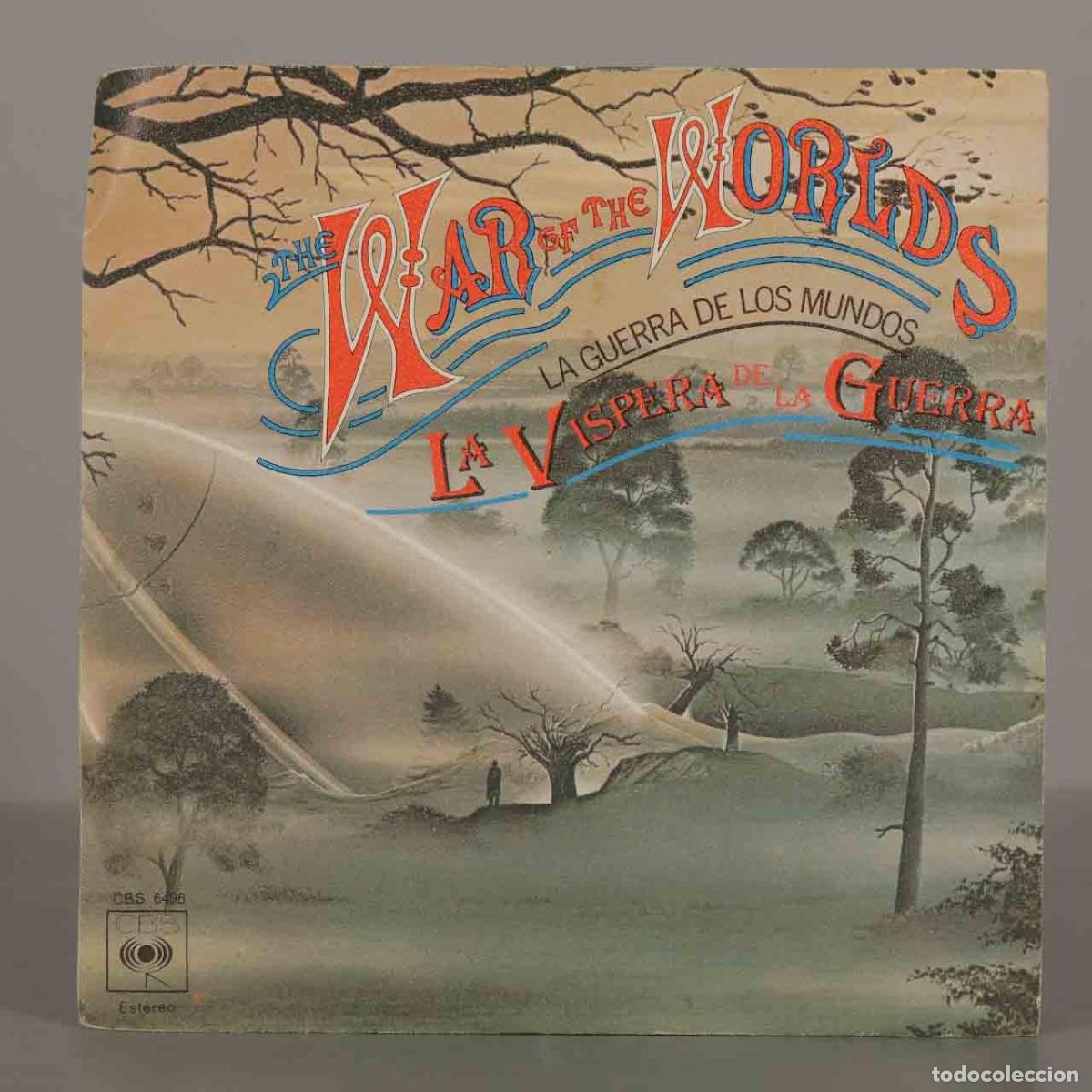 Discos de vinilo: SINGLE. The War of the Worlds - La Guerra de los Mundos - La V&iacute;spera de la Guerra - Jeff Wayne