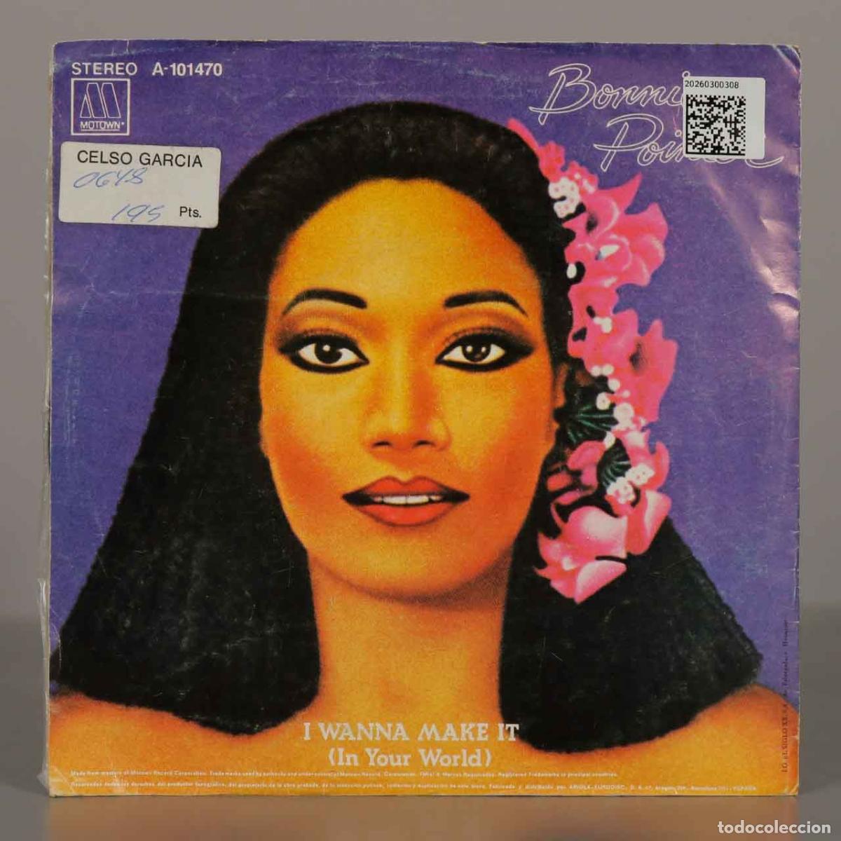 Discos de vinilo: SINGLE. I Can&acute;t Help Myself (Sugar Pie, Honey Bunch) - Bonnie Pointer - Foto 2