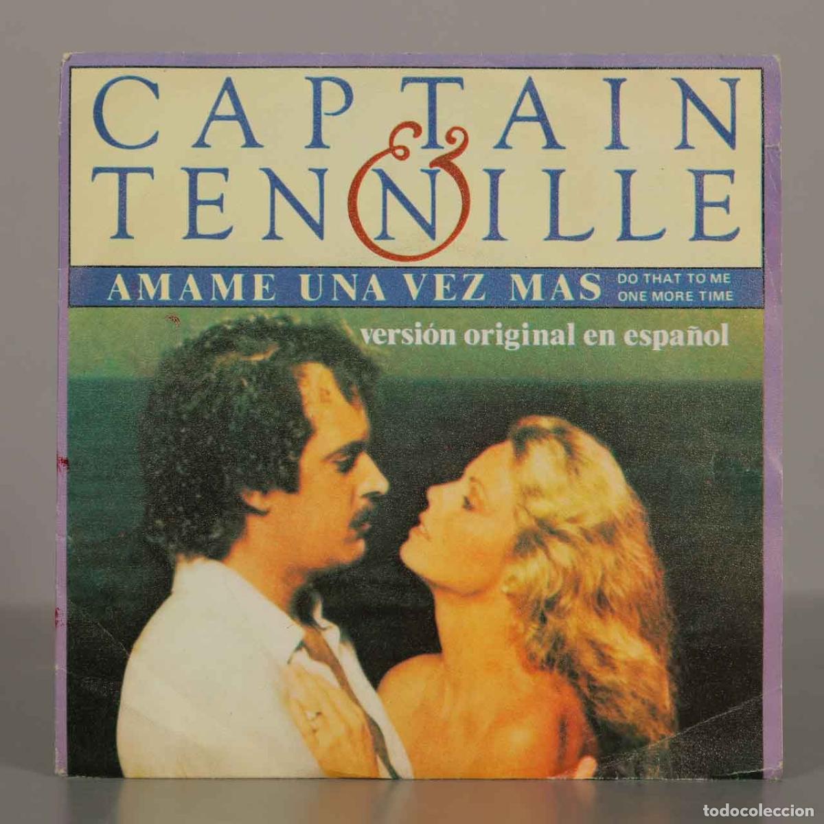 Discos de vinilo: SINGLE. Amame Una Vez Mas / Deep In The Dark - Captain and Tennille