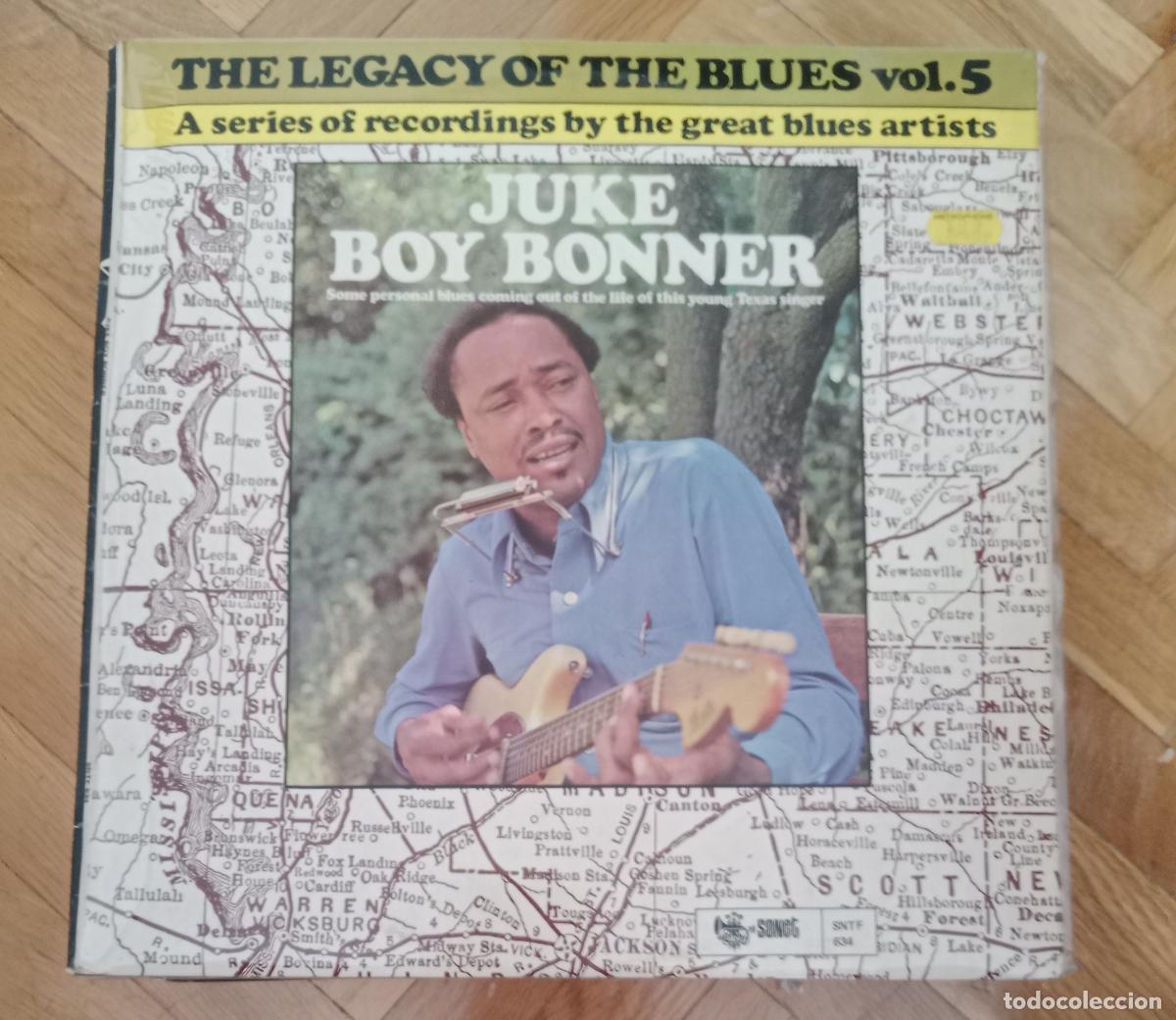 Discos de vinilo: Juke Boy Bonner &lrm;&ndash; The Legacy Of The Blues Vol. 5 Lp Uk 1972