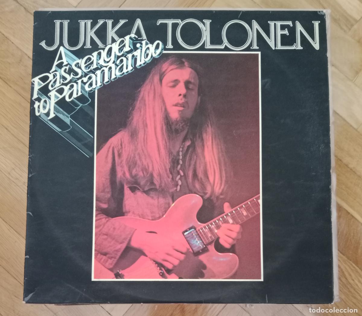 Discos de vinilo: Jukka Tolonen &lrm;&ndash; A Passenger To Paramaribo Lp Suecia 1977