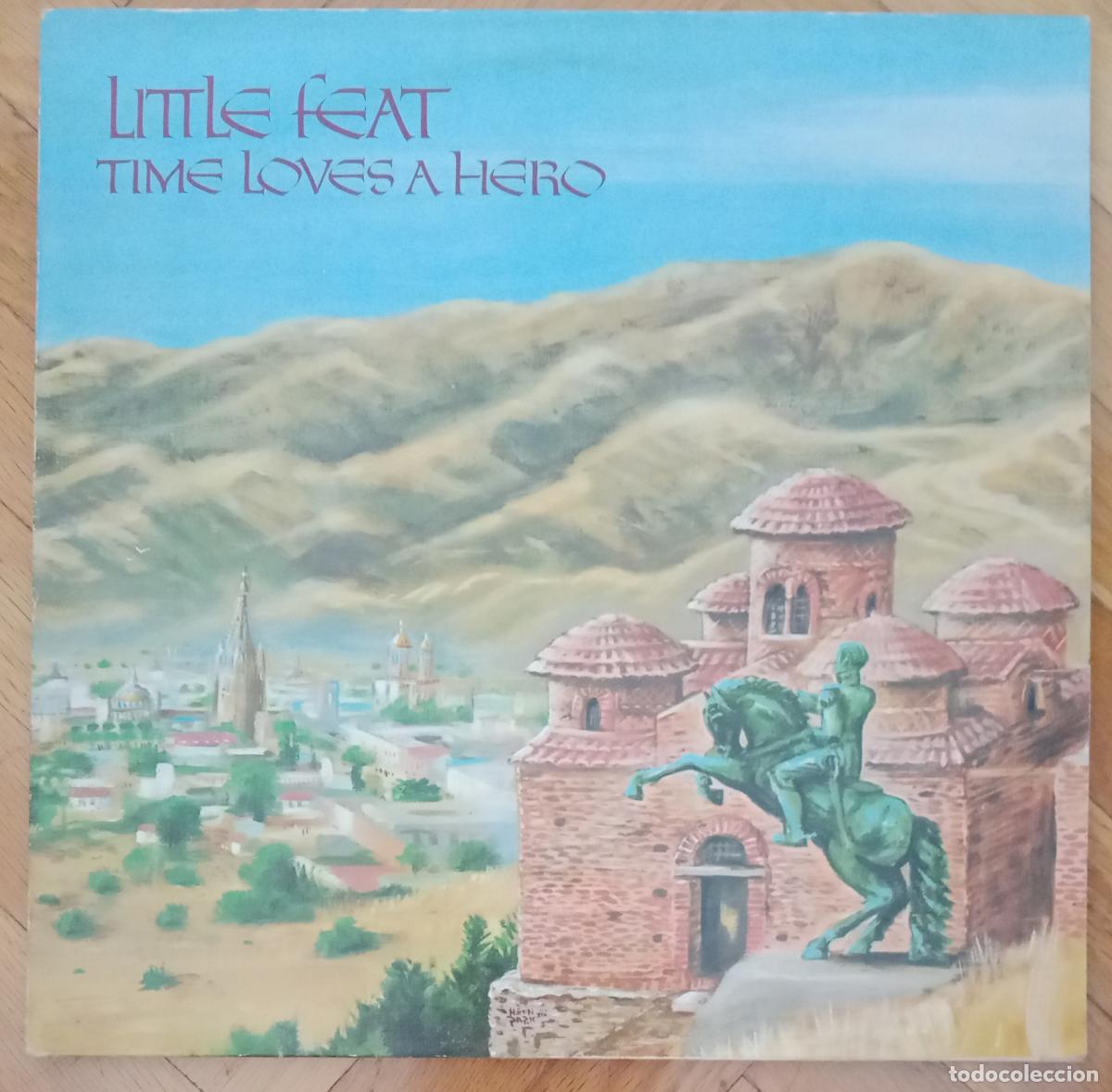 Discos de vinilo: Little Feat &lrm;&ndash; Time Loves A Hero Lp Espa&ntilde;a 1977