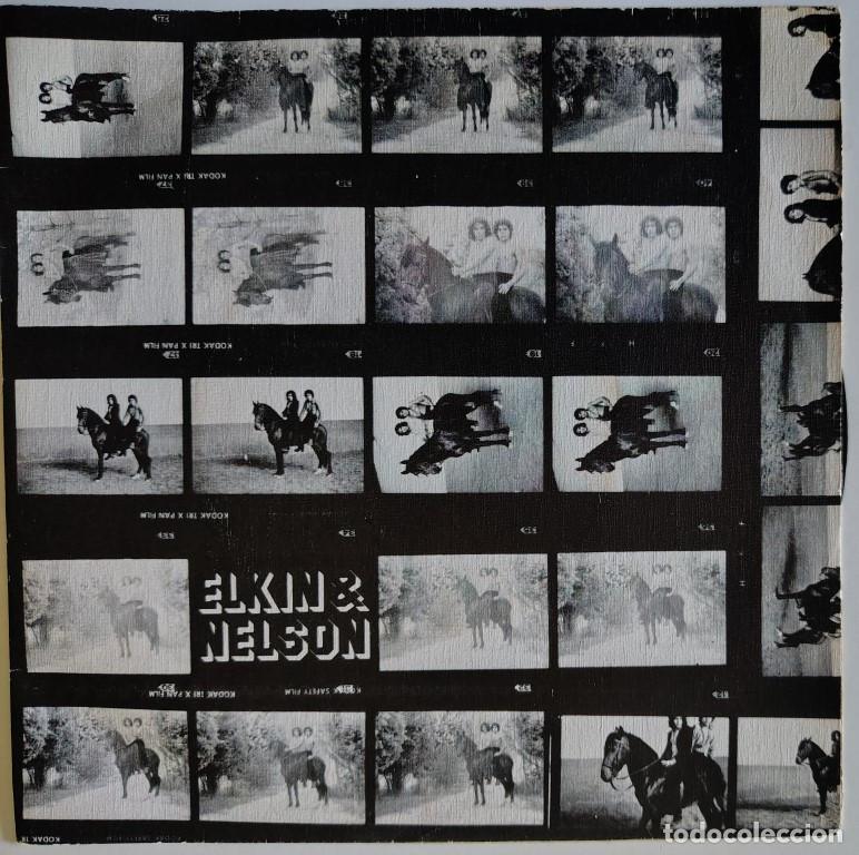 Discos de vinilo: Elkin & Nelson. A caballo (A & B). CBS, Spain 1974 single promocional