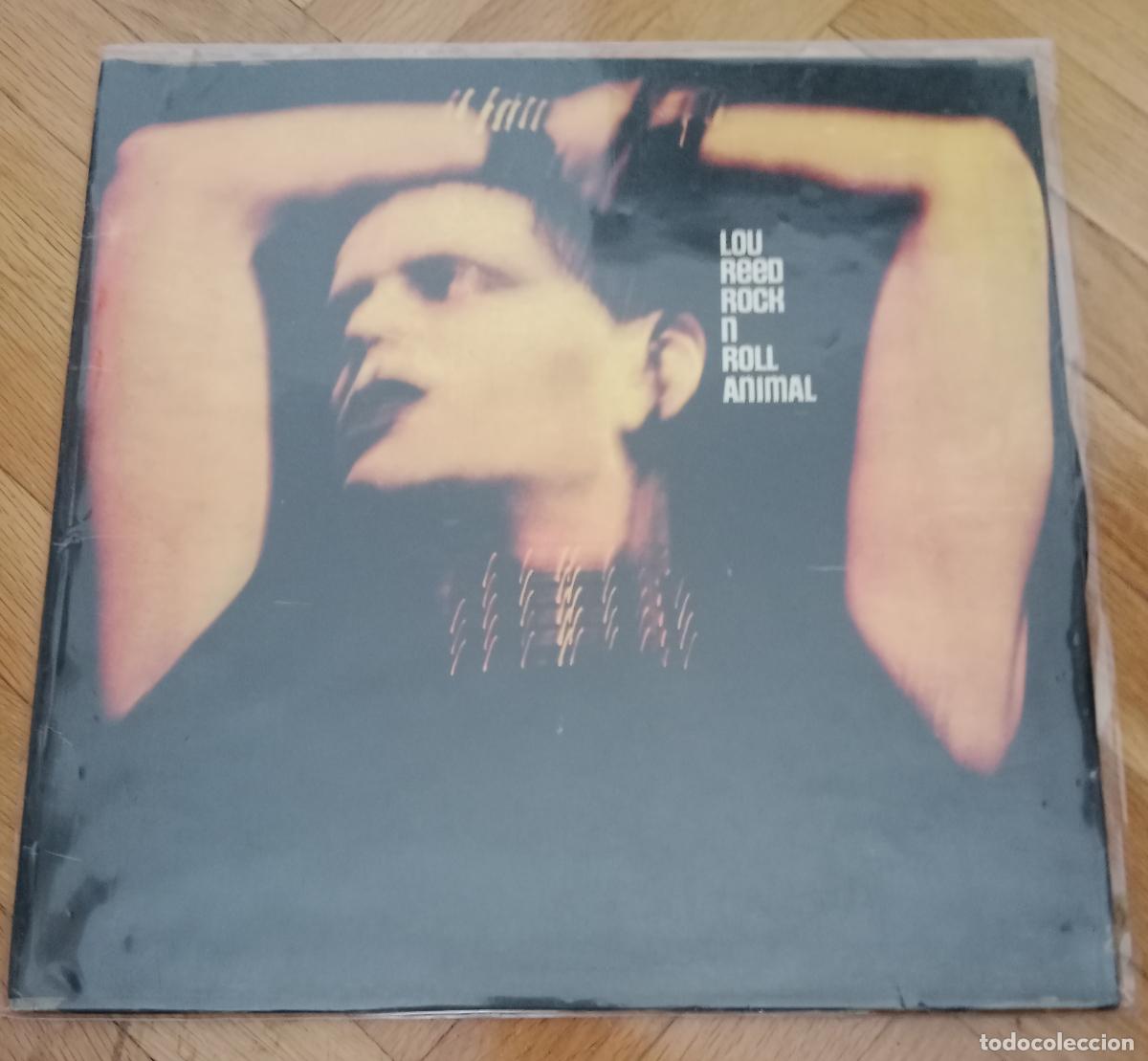 Discos de vinilo: Lou Reed &lrm;&ndash; Rock N Roll Animal Lp Espa&ntilde;a 1974