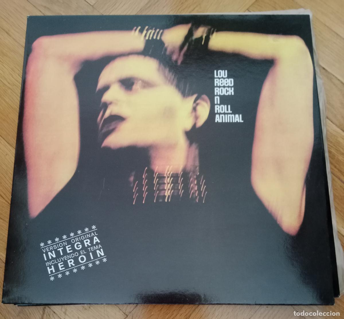 Discos de vinilo: Lou Reed &lrm;&ndash; Rock N Roll Animal Lp Espa&ntilde;a 70s
