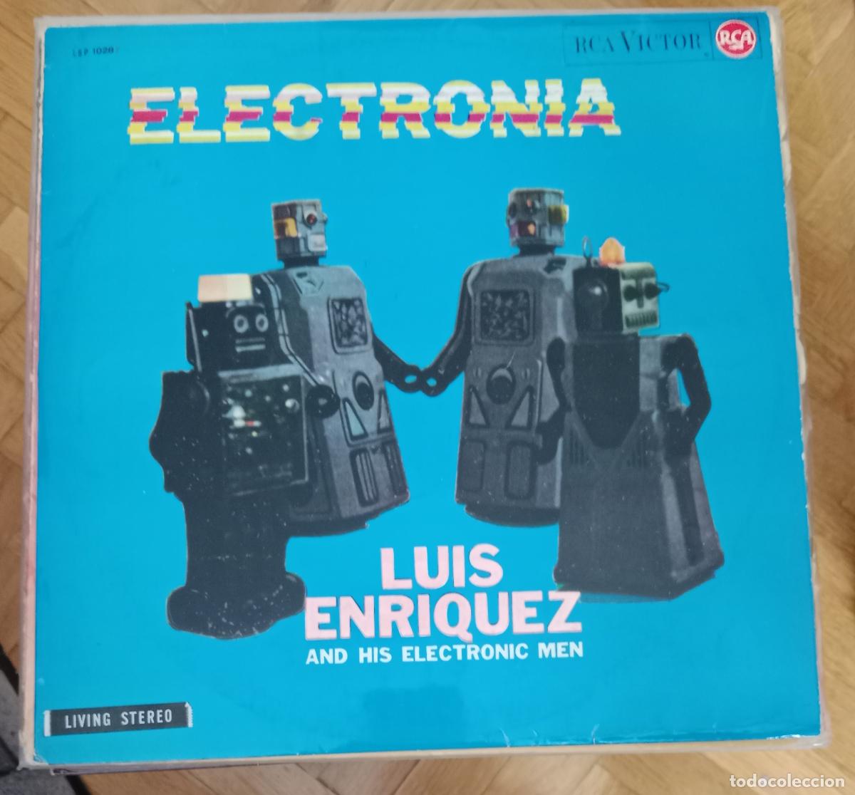 Discos de vinilo: Luis Enriquez And His Electronic Men &lrm;&ndash; Electronia Lp Espa&ntilde;a 1965