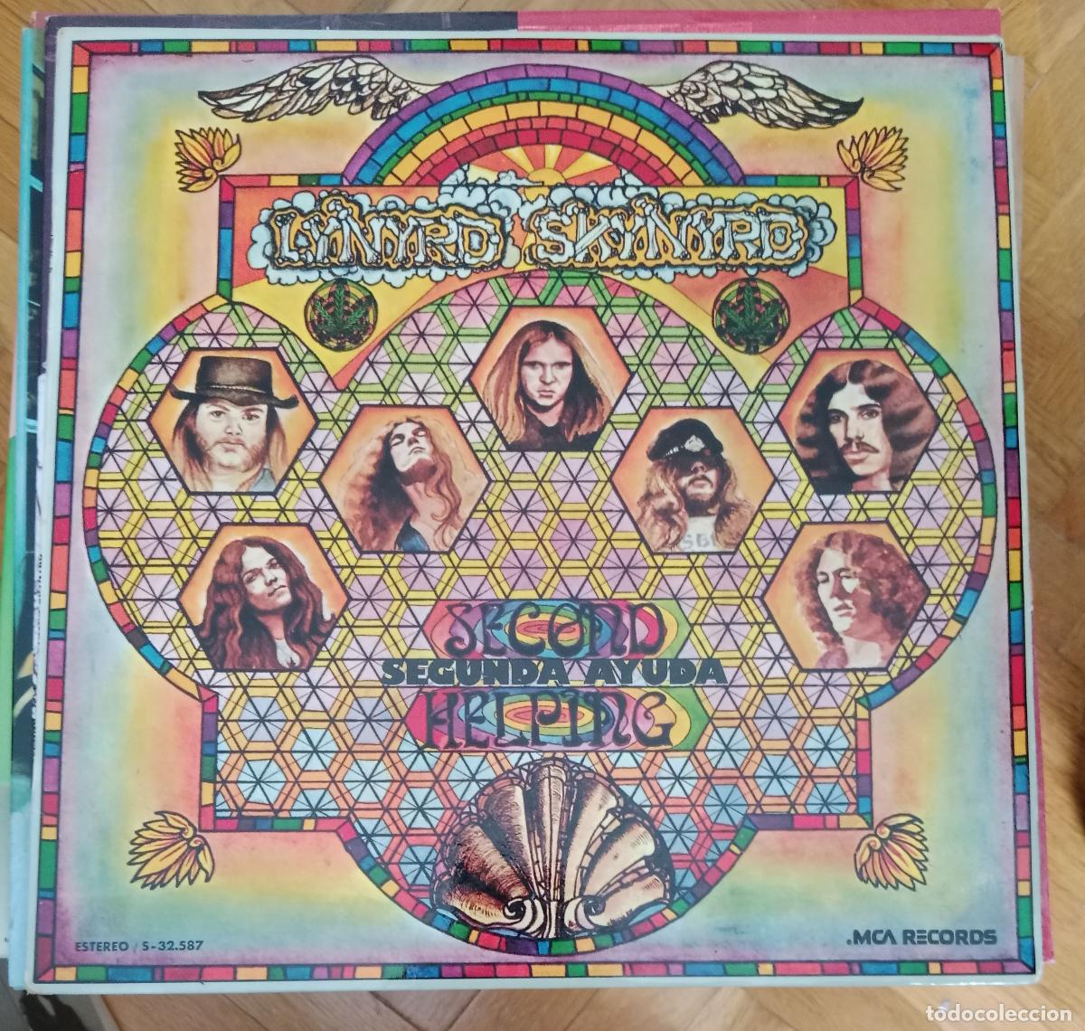 Discos de vinilo: Lynyrd Skynyrd &lrm;&ndash; Second Helping Lp Europa 80S