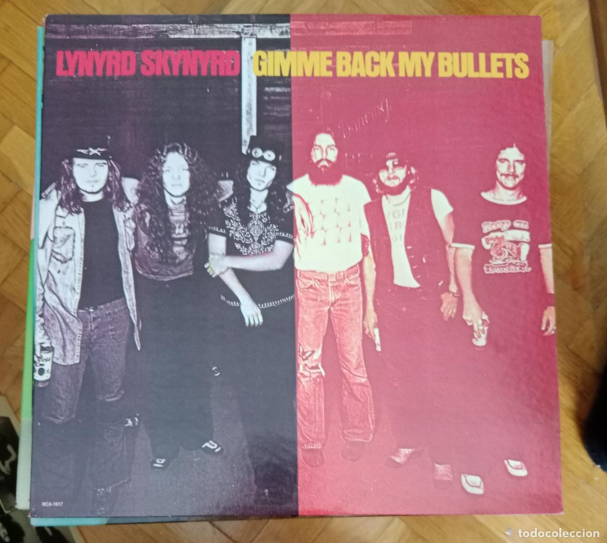 Discos de vinilo: Lynyrd Skynyrd &lrm;&ndash; Gimme Back My Bullets Lp EEUU 80s