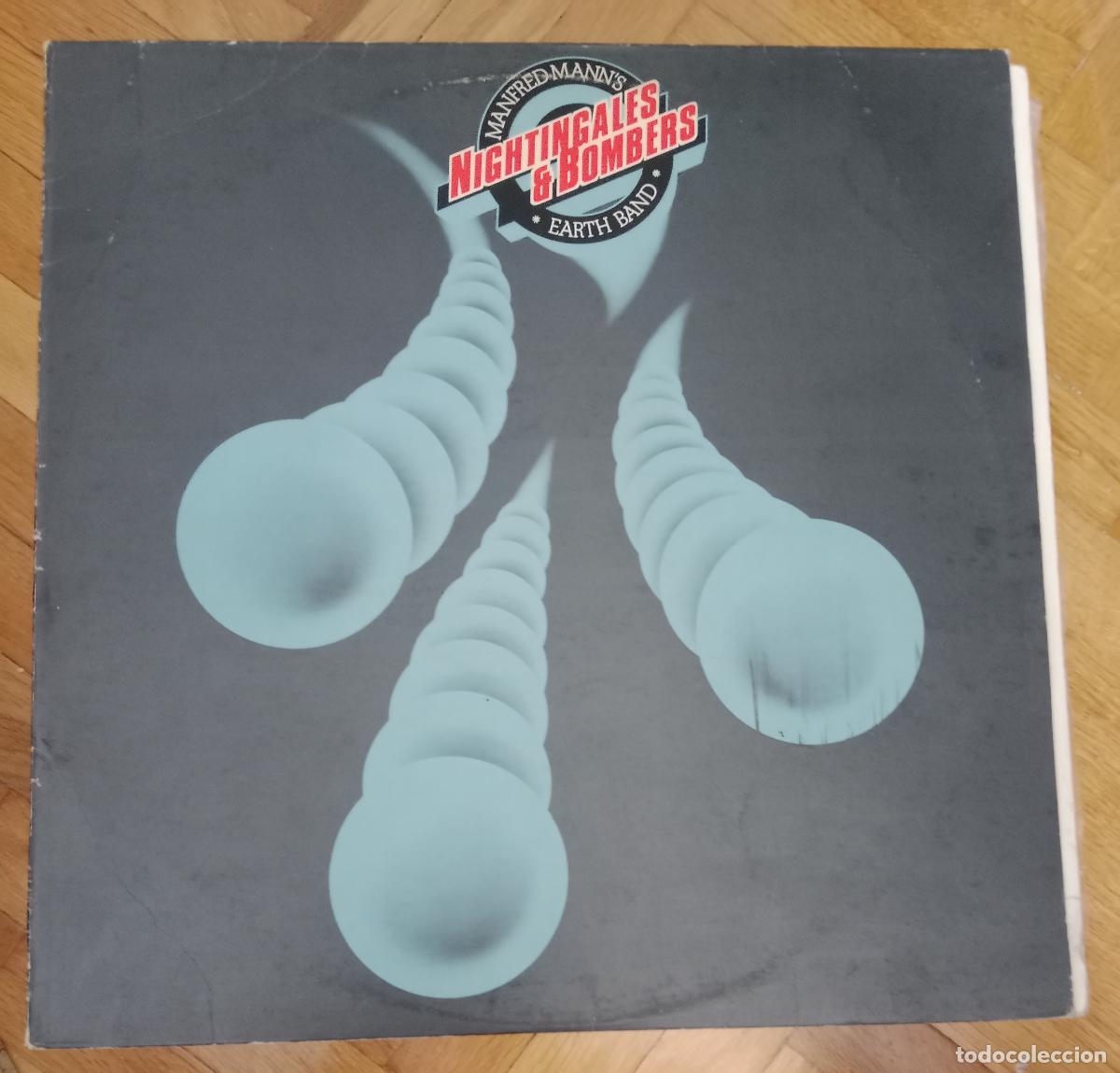 Discos de vinilo: Manfred Mann's Earth Band &lrm;&ndash; Nightingales & Bombers Lp
