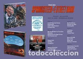 Discos de vinilo: BRUCE SPRINGSTEEN 4xLP BOX SET Orange Velodrome May 31, 2025 (300 Colour Copies)