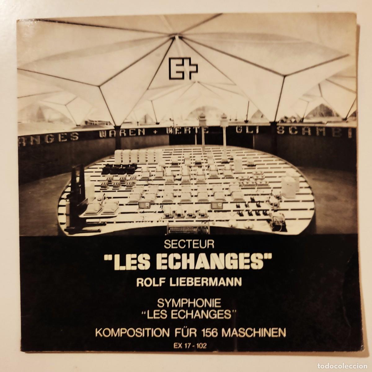 Discos de vinilo: Les Echanges - Rolf Liebermann, George Gruntz