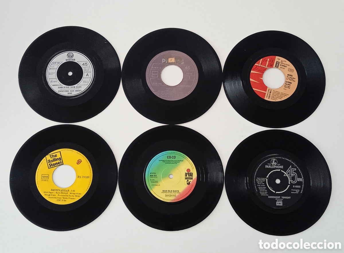 Discos de vinilo: Lote de singles a&ntilde;os 70 (VII)
