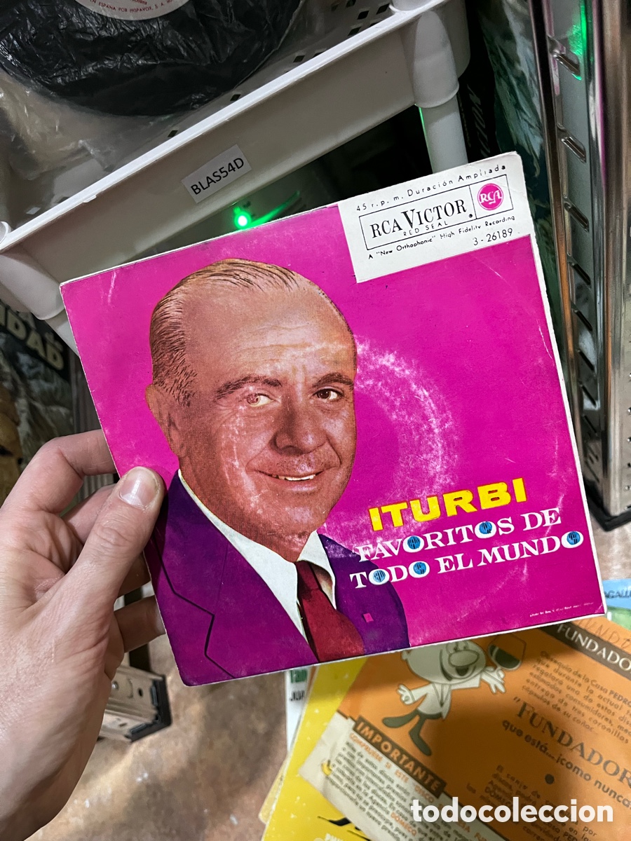 Discos de vinilo: BLAS54D Vinilo ep peque&ntilde;o ITURBI FAVORITOS DE TOD &bull; EL MUNDO