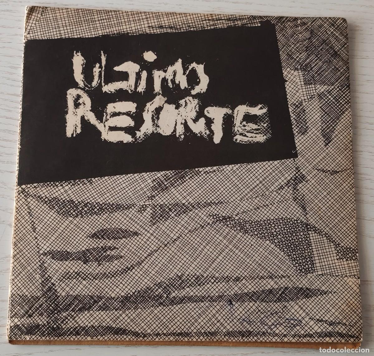 Discos de vinilo: E.P.: &Uacute;LTIMO RESORTE &middot; Barcelona es diferente / Basta ya de radioactividad / Cementerio caliente /..