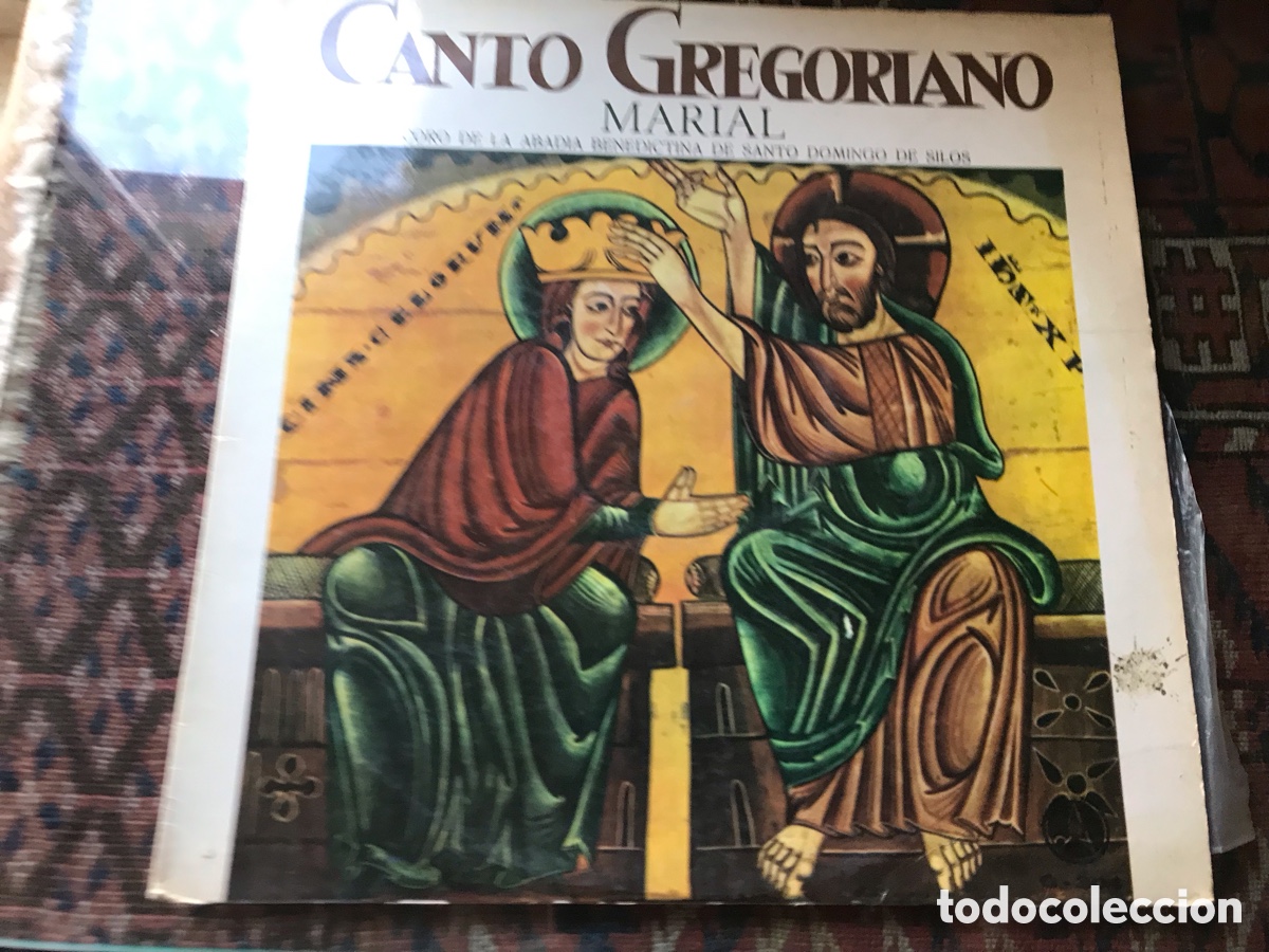 Discos de vinilo: Canto gregoriano. Marial.