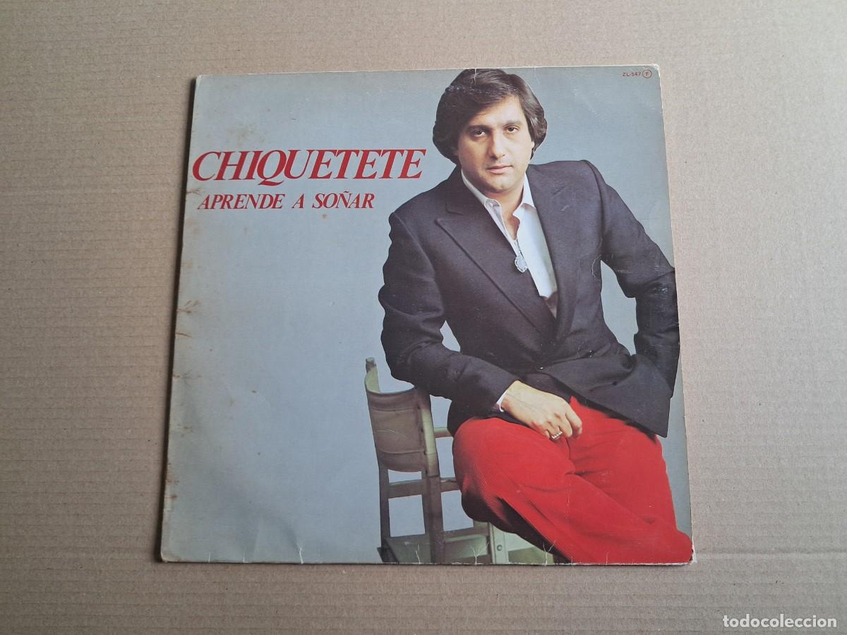 Discos de vinilo: CHIQUETETE - APRENDE A SO&Ntilde;AR LP 1982 - Foto 1