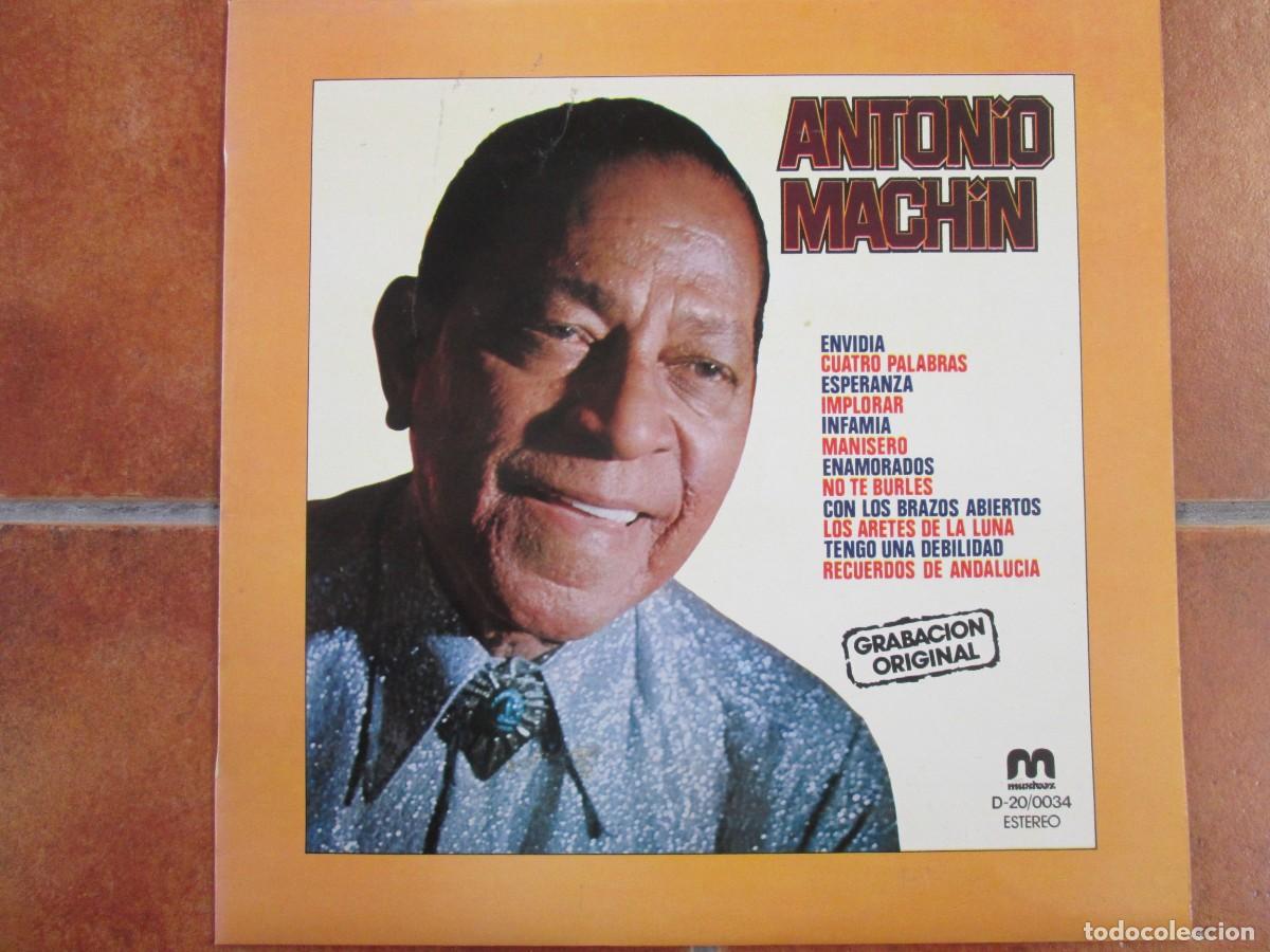 Discos de vinilo: ANTONIO MACH&Iacute;N - Canta. LP, ed espa&ntilde;ola 12&rdquo; 1981. Magn&iacute;fico estado (VG+/NM)